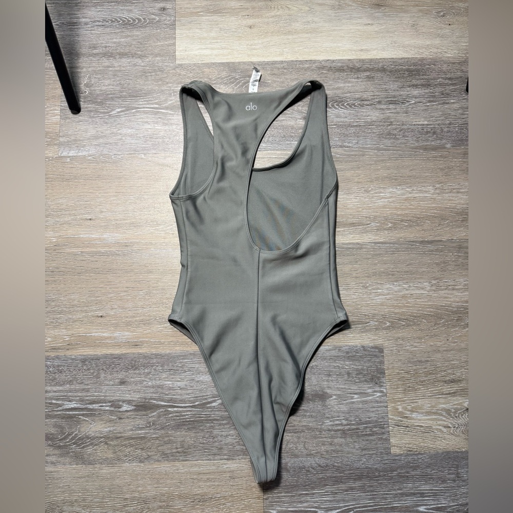 Alo Yoga Airlift Barre Bodysuit - Sage